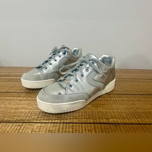 Stella McCartney Metallic Silver Sneakers